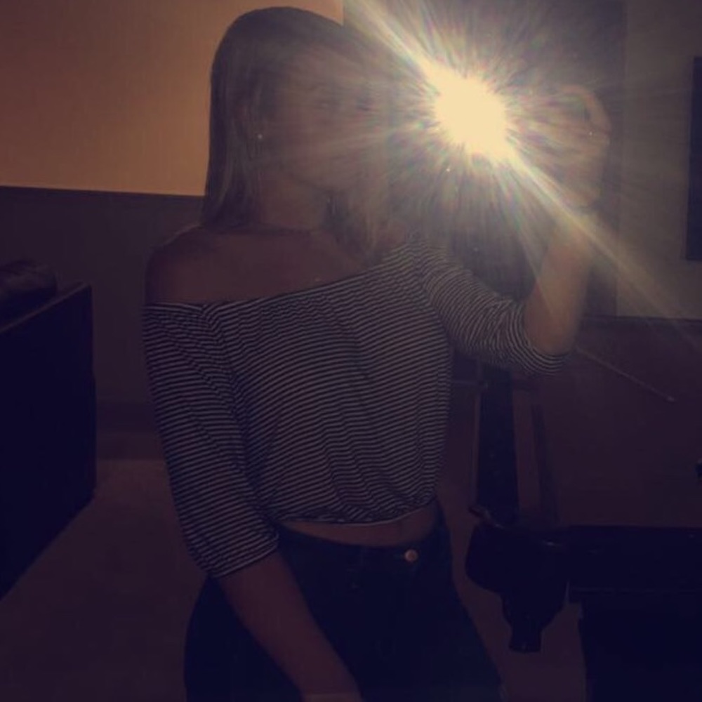 Off the shoulder shirt